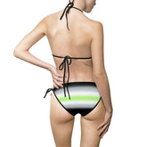 Agender Pride Ombre String Bikini